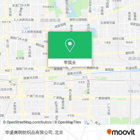 华盛爽朗纺织品有限公司地图