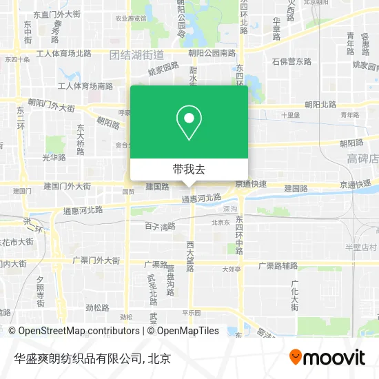 华盛爽朗纺织品有限公司地图