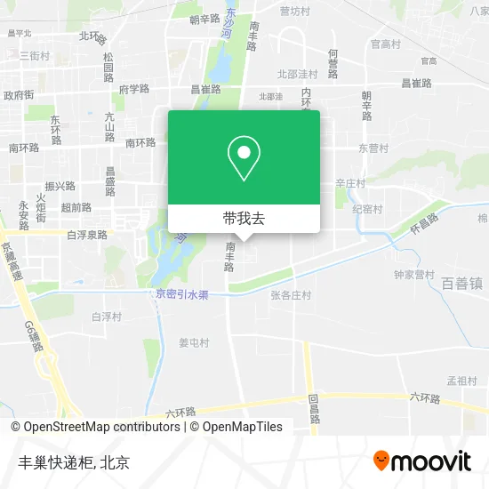 丰巢快递柜地图