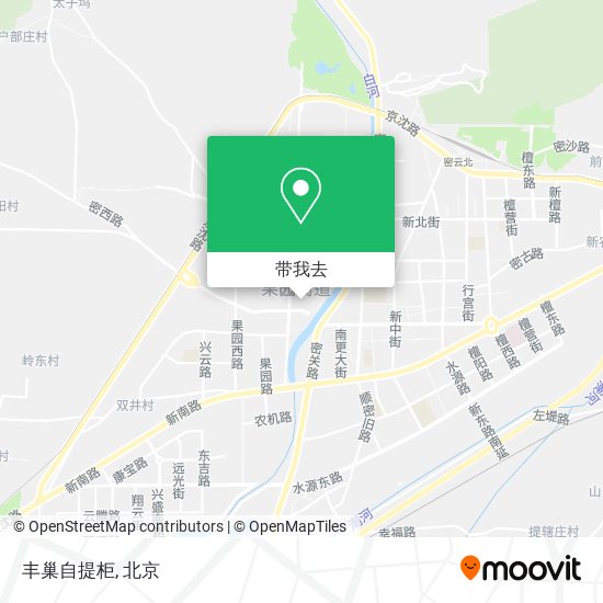 丰巢自提柜地图