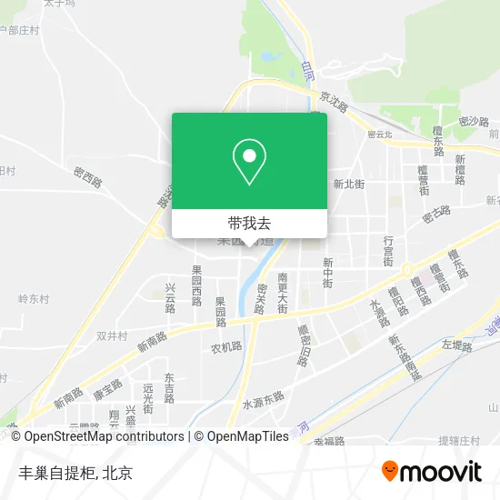 丰巢自提柜地图