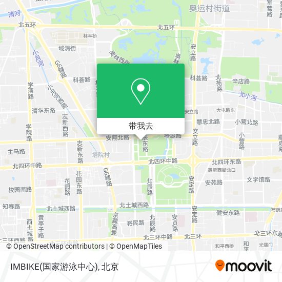 IMBIKE(国家游泳中心)地图