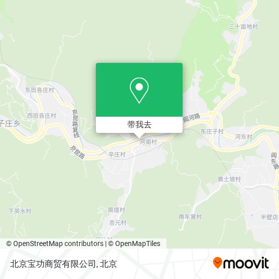 北京宝功商贸有限公司地图