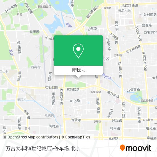 万吉大丰和(世纪城店)-停车场地图