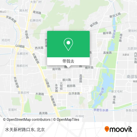 水关新村路口东地图
