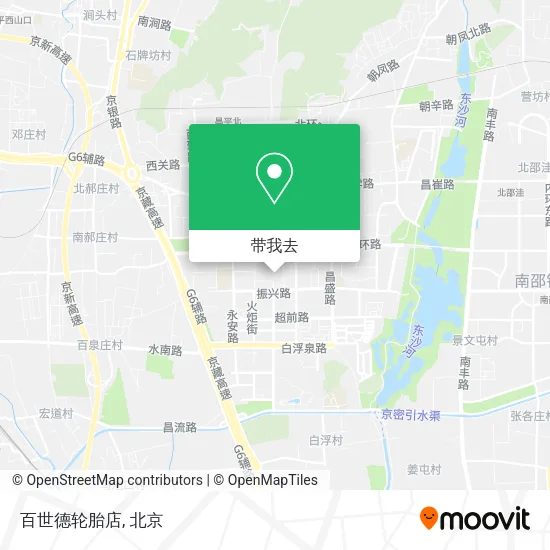 百世德轮胎店地图