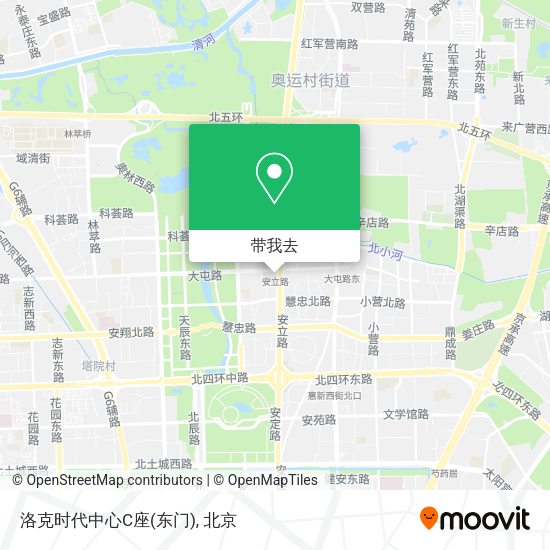洛克时代中心C座(东门)地图