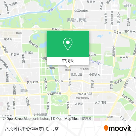 洛克时代中心C座(东门)地图