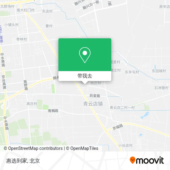 惠选到家地图