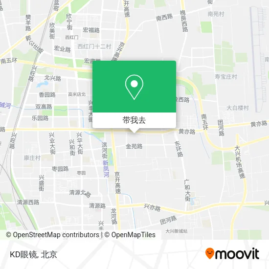 KD眼镜地图