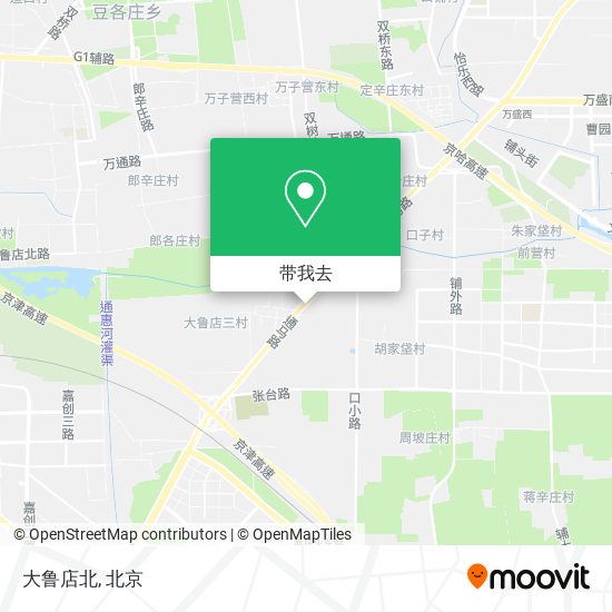 大鲁店北地图