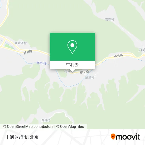 丰润达超市地图