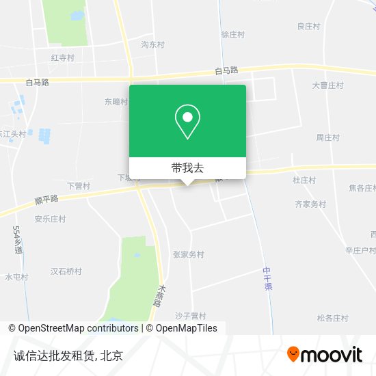 诚信达批发租赁地图