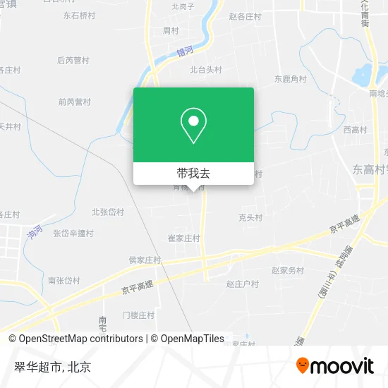 翠华超市地图