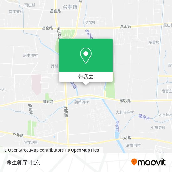 养生餐厅地图