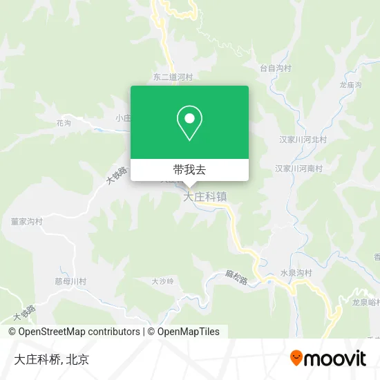 大庄科桥地图