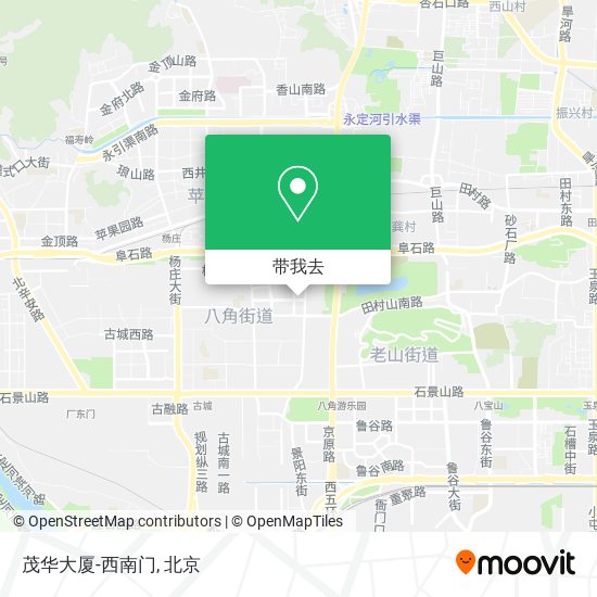 茂华大厦-西南门地图