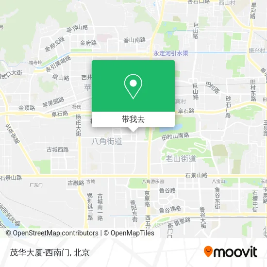 茂华大厦-西南门地图