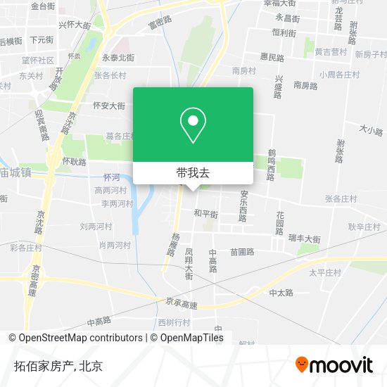 拓佰家房产地图