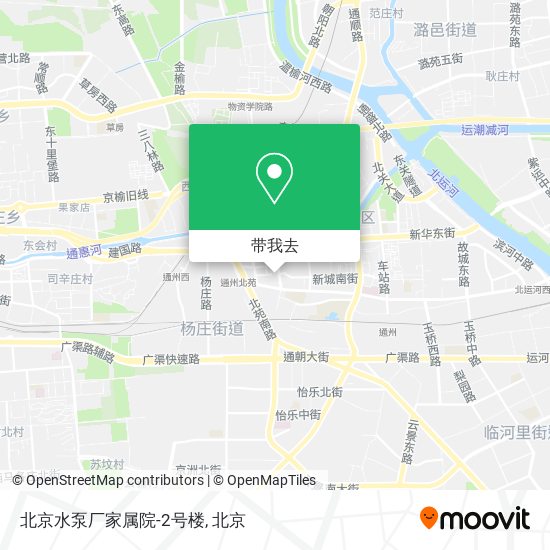 北京水泵厂家属院-2号楼地图