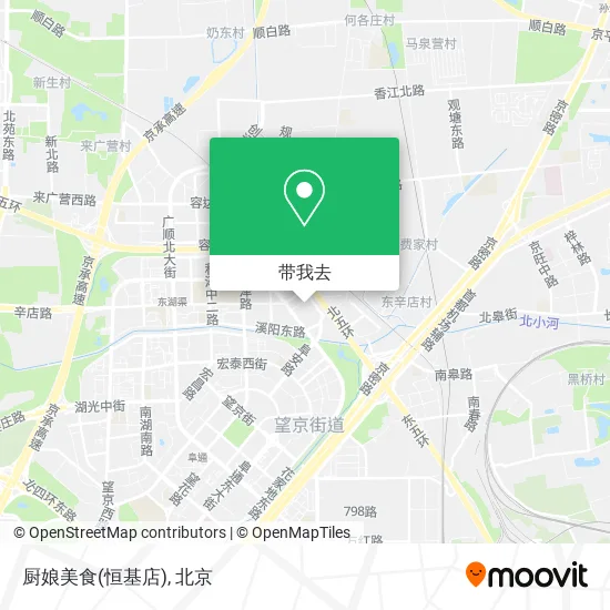 厨娘美食(恒基店)地图