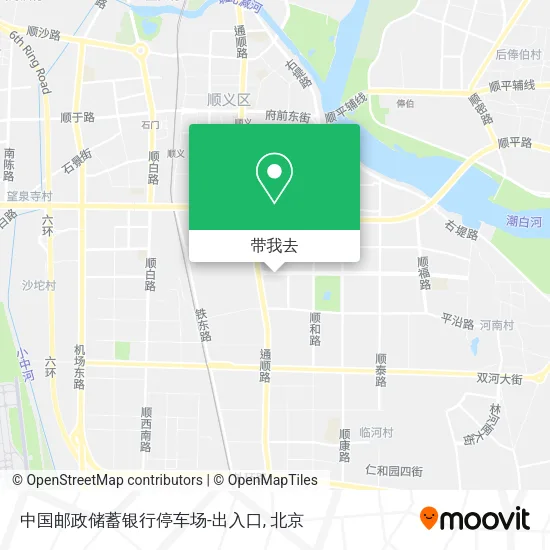 中国邮政储蓄银行停车场-出入口地图