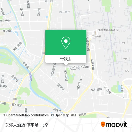 东郊大酒店-停车场地图