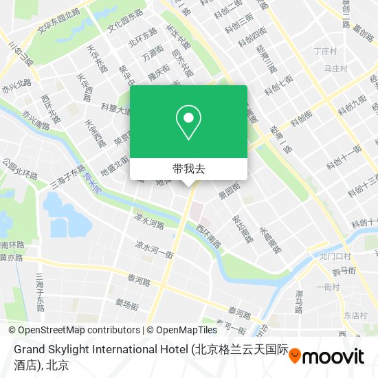 Grand Skylight International Hotel (北京格兰云天国际酒店)地图