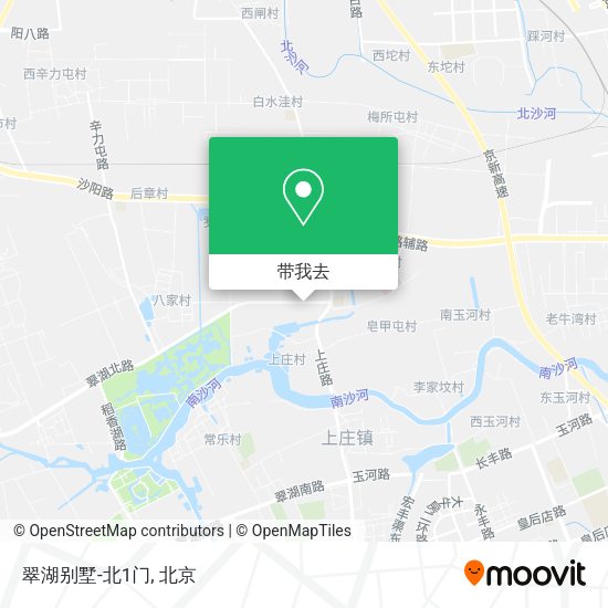 翠湖别墅-北1门地图