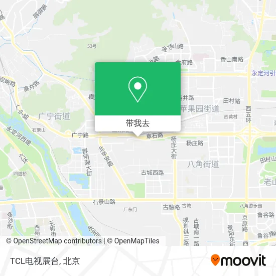 TCL电视展台地图