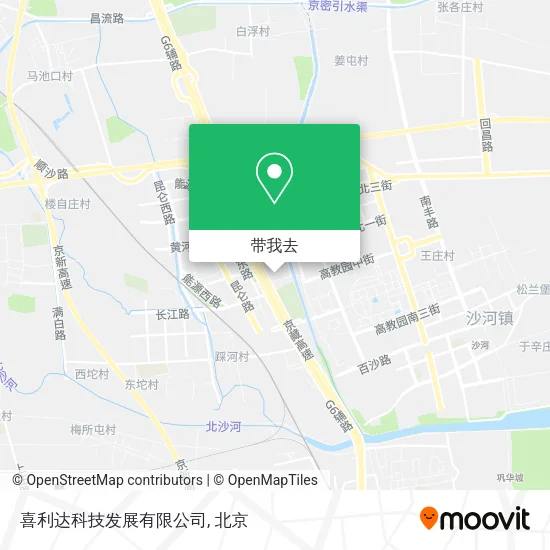 喜利达科技发展有限公司地图