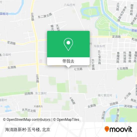 海清路新村-五号楼地图