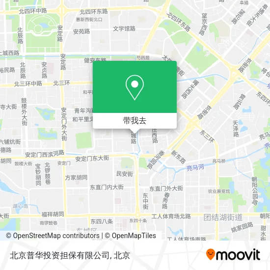 北京普华投资担保有限公司地图