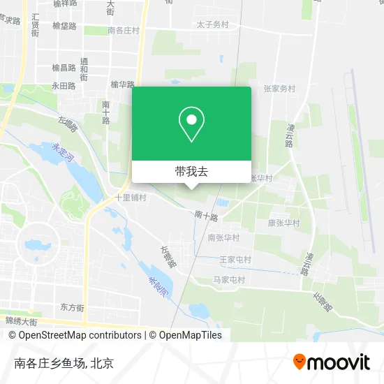 南各庄乡鱼场地图