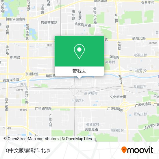 Q中文版编辑部地图
