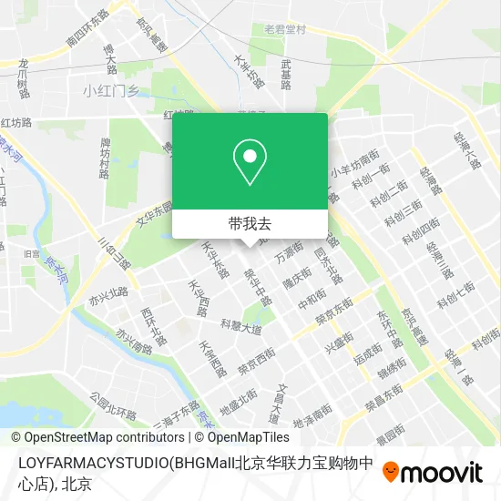 LOYFARMACYSTUDIO(BHGMall北京华联力宝购物中心店)地图