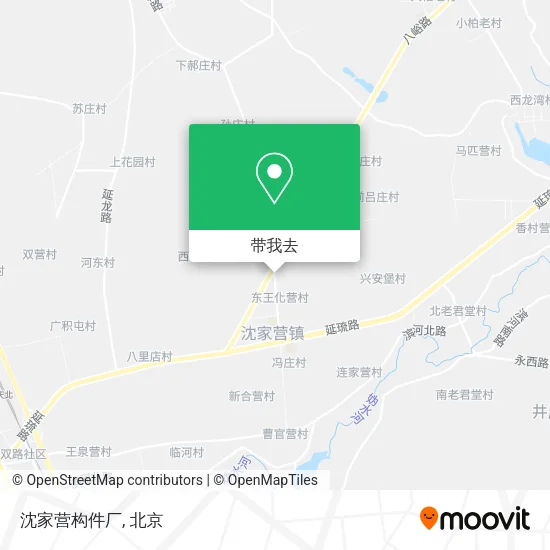 沈家营构件厂地图