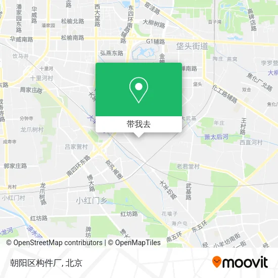 朝阳区构件厂地图