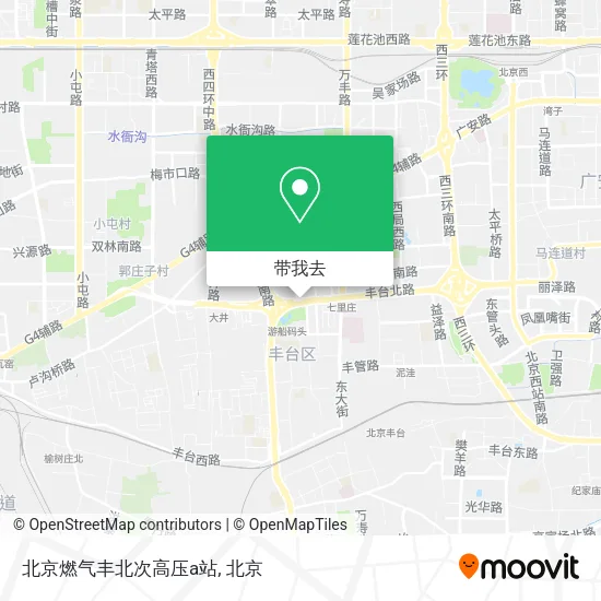 北京燃气丰北次高压a站地图