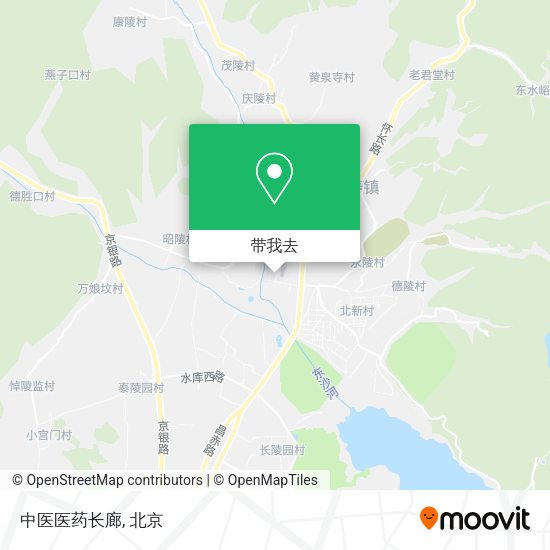 中医医药长廊地图