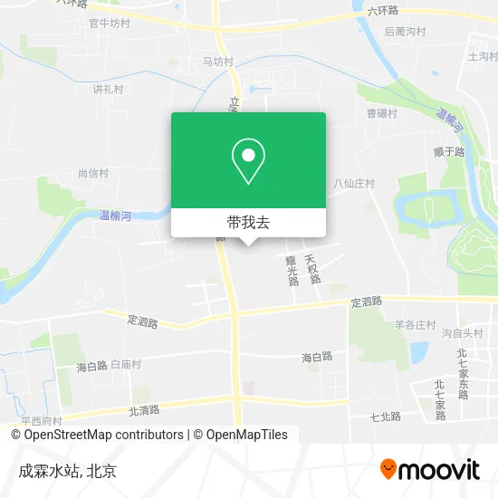成霖水站地图