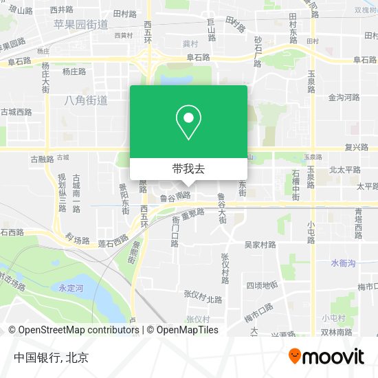 中国银行地图