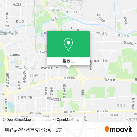 璞谷塘网络科技有限公司地图