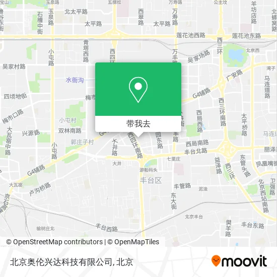 北京奥伦兴达科技有限公司地图