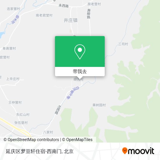 延庆区梦豆轩住宿-西南门地图