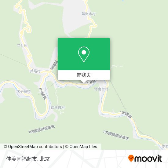 佳美同福超市地图