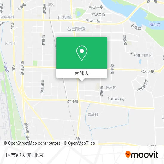国节能大厦地图