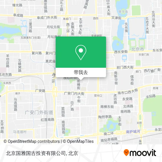 北京国雅国古投资有限公司地图