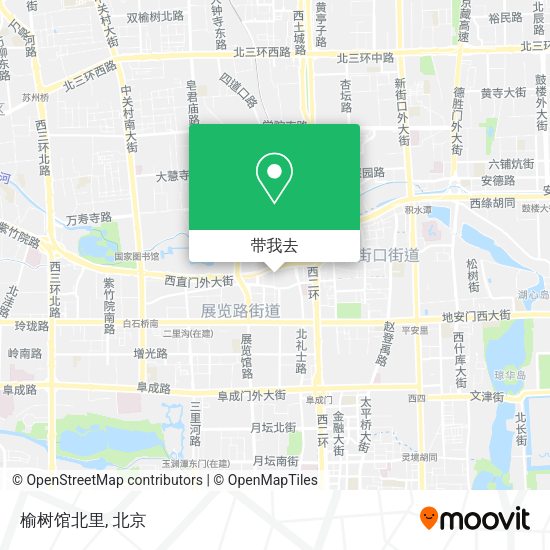 榆树馆北里地图