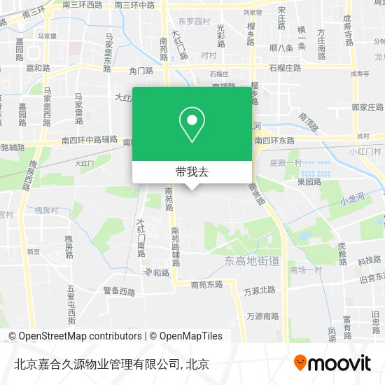 北京嘉合久源物业管理有限公司地图
